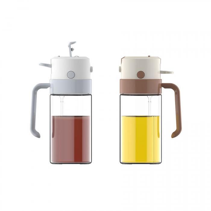 噴倒兩用玻璃油壺(550