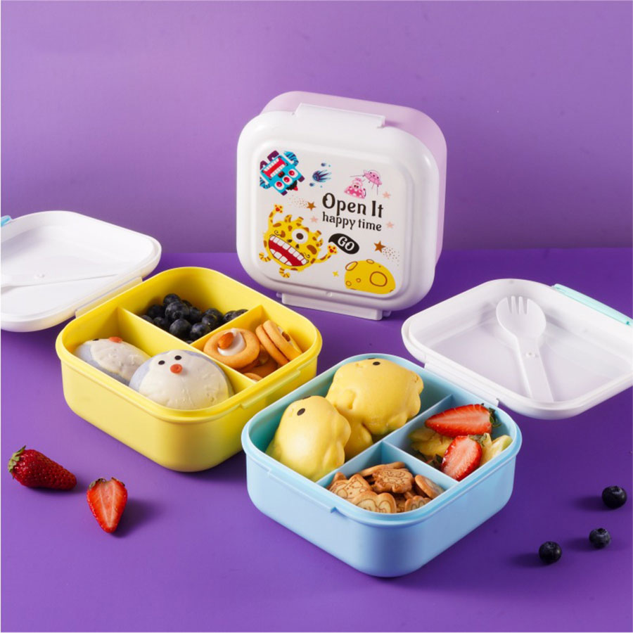 星際探險兒童翻蓋飯盒